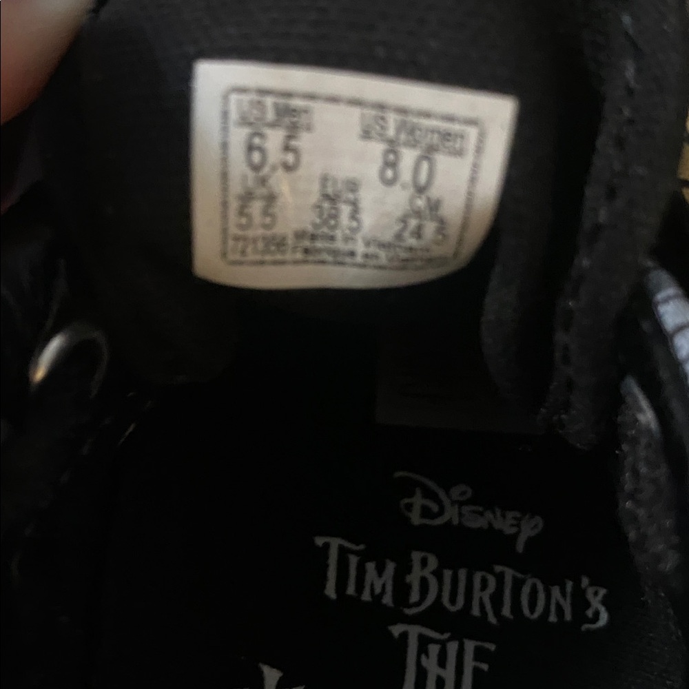 Vans “Nightmare Before Christmas“ platform Skate Sneakers-sz 8 - Picture 8 of 9